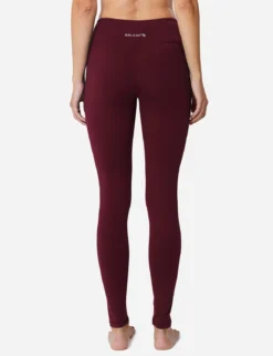 Laureate Multi-Colored Thermal Leggings -Baleaf Clothing Shop ahb018 winered 4