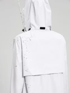 Flyleaf Mid-Length Hooded Waterproof Jacket -Baleaf Clothing Shop bfc023 1