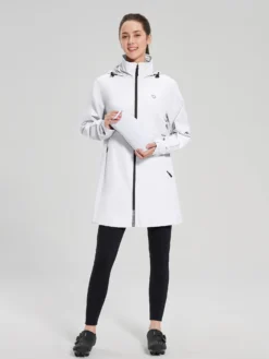 Flyleaf Mid-Length Hooded Waterproof Jacket -Baleaf Clothing Shop bfc023 6c8aef61 6b92 432e bff3 4ddd975401e4