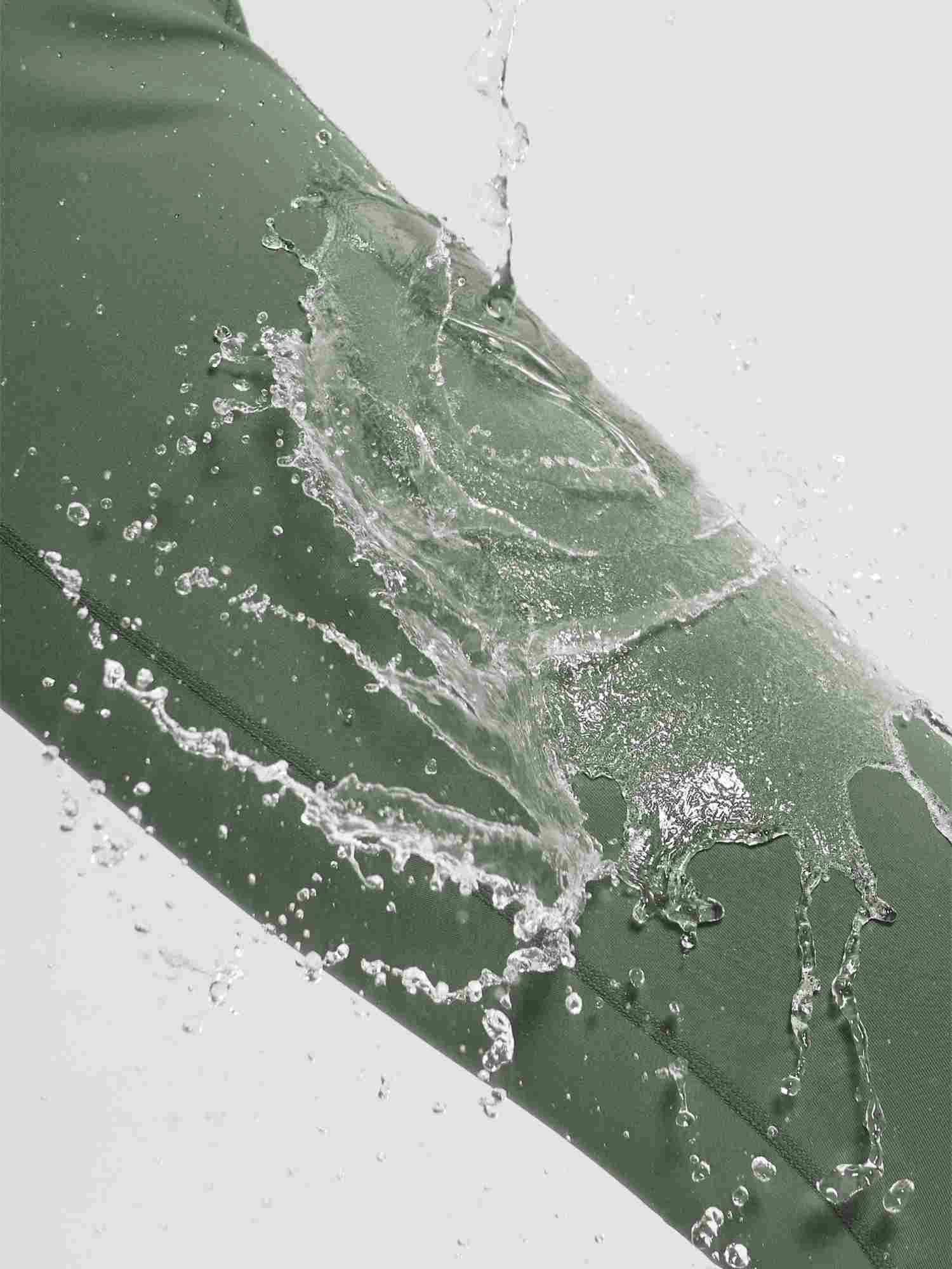 30" Cycling Waterproof Fleece Leggings 2 30" Cycling Waterproof Fleece Leggings - Image 2