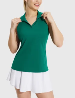 Flyleaf UPF 50+ Quick-Dry V-Neck Sleeveless Golf Polo Shirt -Baleaf Clothing Shop bfg002 1 d70b101e 2e6e 43fb 950d 6843ab2e6fbe