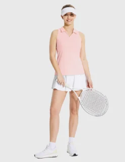 Flyleaf UPF 50+ Quick-Dry V-Neck Sleeveless Golf Polo Shirt -Baleaf Clothing Shop bfg002 62bc803f 1050 485d b3d4 5520da73ca4d