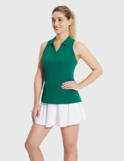 Flyleaf UPF 50+ Quick-Dry V-Neck Sleeveless Golf Polo Shirt -Baleaf Clothing Shop bfg002 74f18456 f364 43fb 968b 0e32685635d4