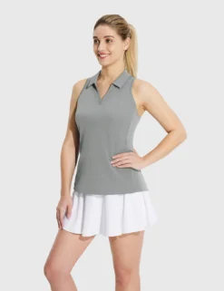 Flyleaf UPF 50+ Quick-Dry V-Neck Sleeveless Golf Polo Shirt -Baleaf Clothing Shop bfg002 8d1a4074 6807 4a17 a374 0c169f6363a4