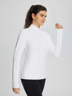 Golf Insert Pocket Half Placket Fleece Pullover -Baleaf Clothing Shop bfg015 2 d2dff1b5 d450 47cc 8933 c4633f9ea2b8