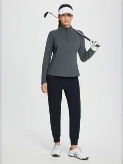 Golf Insert Pocket Half Placket Fleece Pullover -Baleaf Clothing Shop bfg015 4 f25d3ae1 1404 4a58 b9c0 68ac1b853b7a