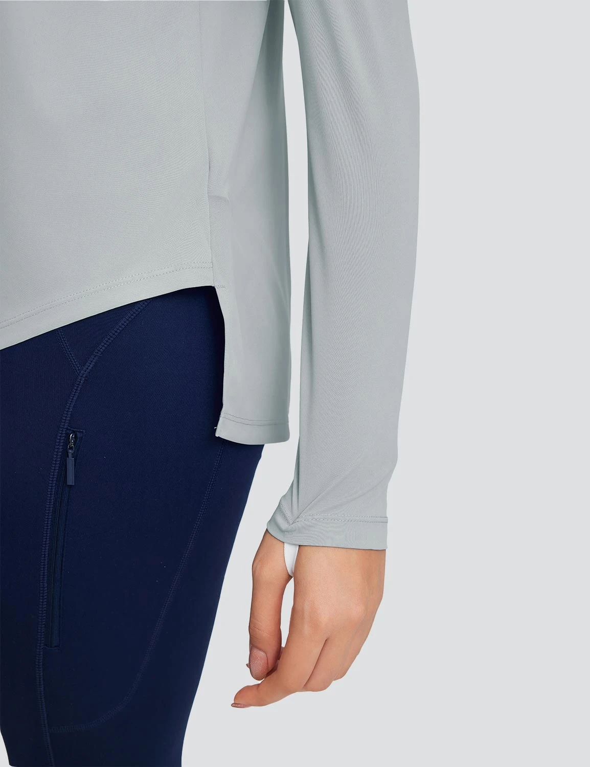 A Loose Crew Neck Long Sleeve T Shirt 10 A Loose Crew Neck Long Sleeve T Shirt - Image 10