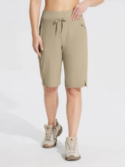 Women's 11" Quick-Dry Hiking Cargo Shorts -Baleaf Clothing Shop bfo012 2 894bec1d 45d2 4ad9 a861 6a59303b9294