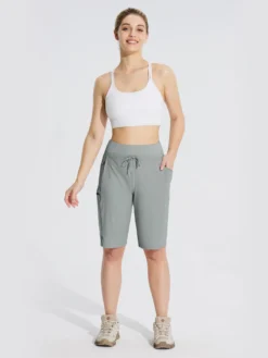 Women's 11" Quick-Dry Hiking Cargo Shorts -Baleaf Clothing Shop bfo012 6 d26cc9d5 6058 4df6 8880 c9cec236d6d4