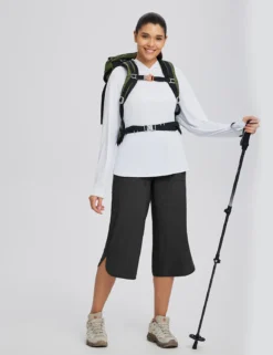 Laureate Trail UPF 50+ Wide Leg Capris -Baleaf Clothing Shop bfo016 8894d564 2e03 4cd9 994e 162b9965d79f