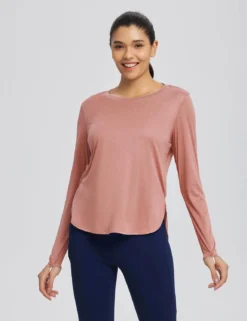 High Split Crew Neck T-shirts -Baleaf Clothing Shop bfo028 3eb0d46c aa94 4b57 b900 cbe2cc9201b6