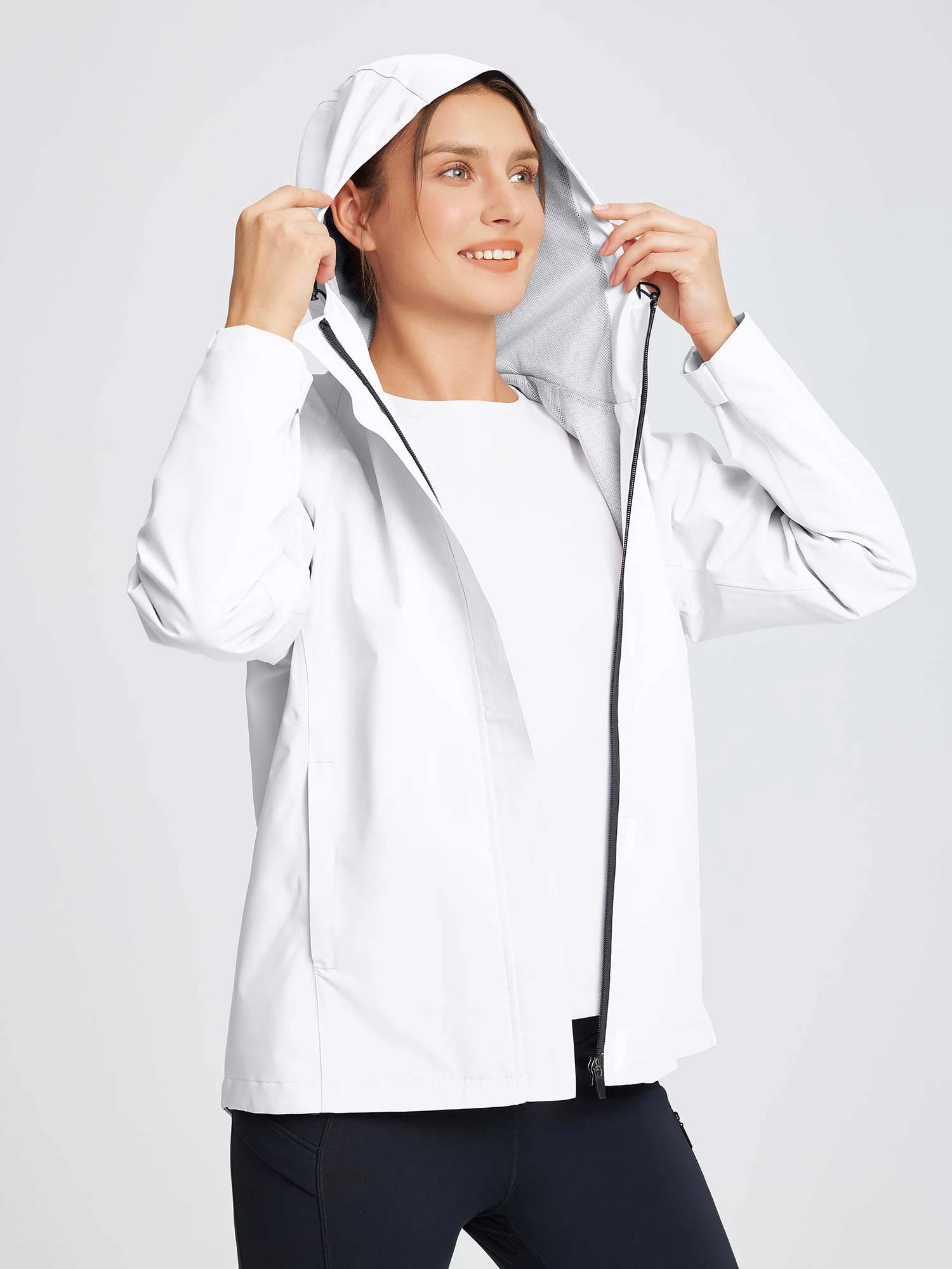 Outdoor Waterproof Hooded Jacket 9 Outdoor Waterproof Hooded Jacket - Image 9