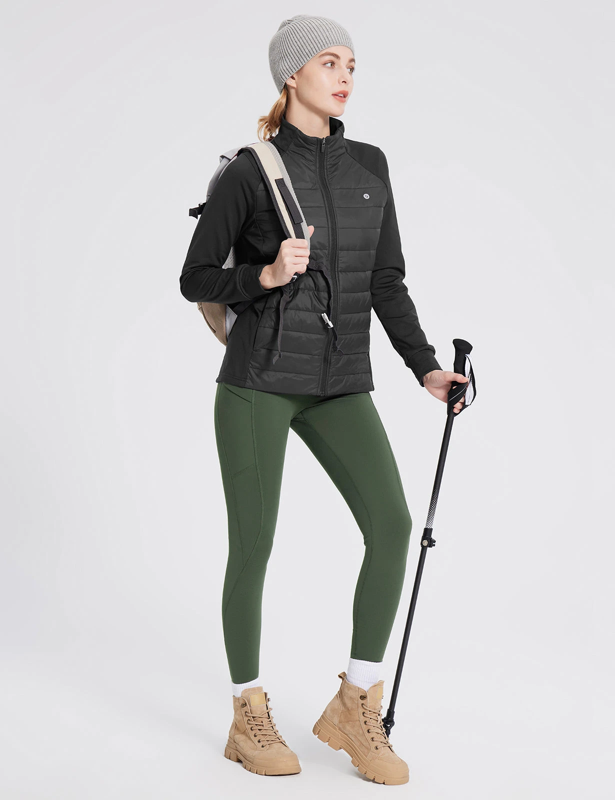 Hiking Multi-Pocket Fleece Leggings 6 Hiking Multi-Pocket Fleece Leggings - Image 6