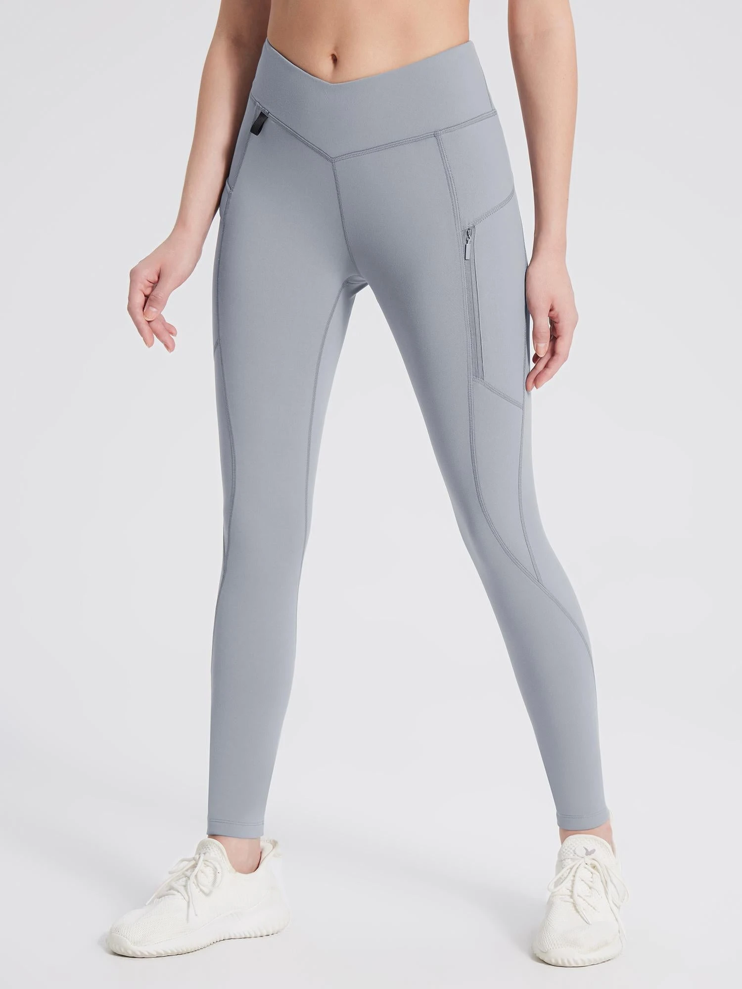 Hiking Multi-Pocket Fleece Leggings 14 Hiking Multi-Pocket Fleece Leggings - Image 14