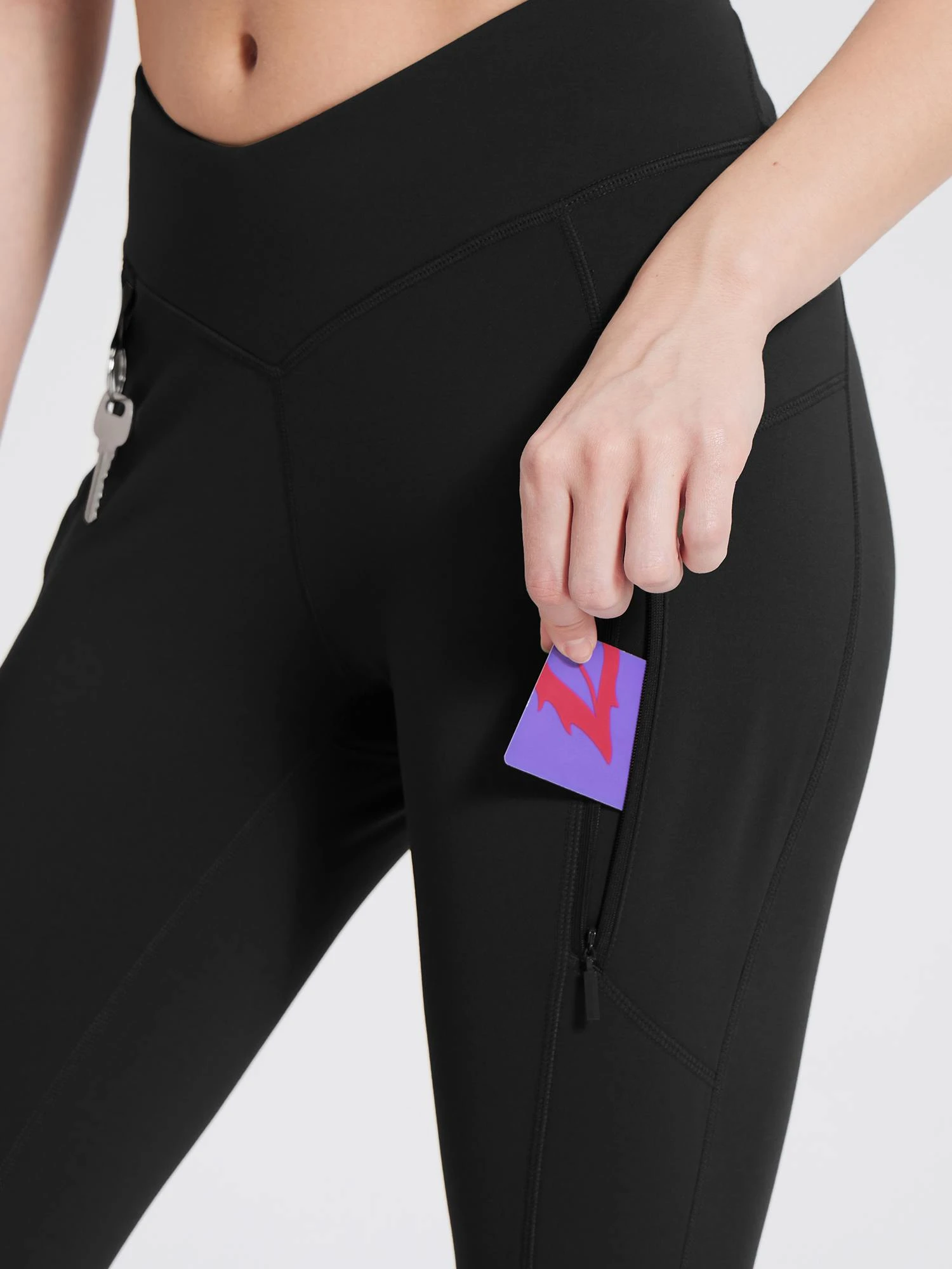 Hiking Multi-Pocket Fleece Leggings 10 Hiking Multi-Pocket Fleece Leggings - Image 10