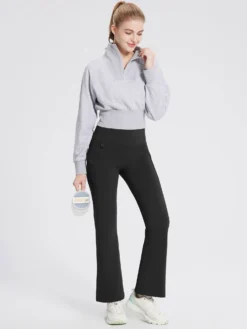 Laureate Fleece-Lined Zip Pocket Compression Flare Pants 38 Laureate Fleece-Lined Zip Pocket Compression Flare Pants -Baleaf Clothing Shop bfo046 64c41653 2a21 46a7 96a0 4877b4583172