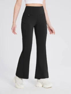 Laureate Fleece-Lined Zip Pocket Compression Flare Pants 39 Laureate Fleece-Lined Zip Pocket Compression Flare Pants -Baleaf Clothing Shop bfo046 96a68dd5 3c2d 4336 86fb a37f04090a76