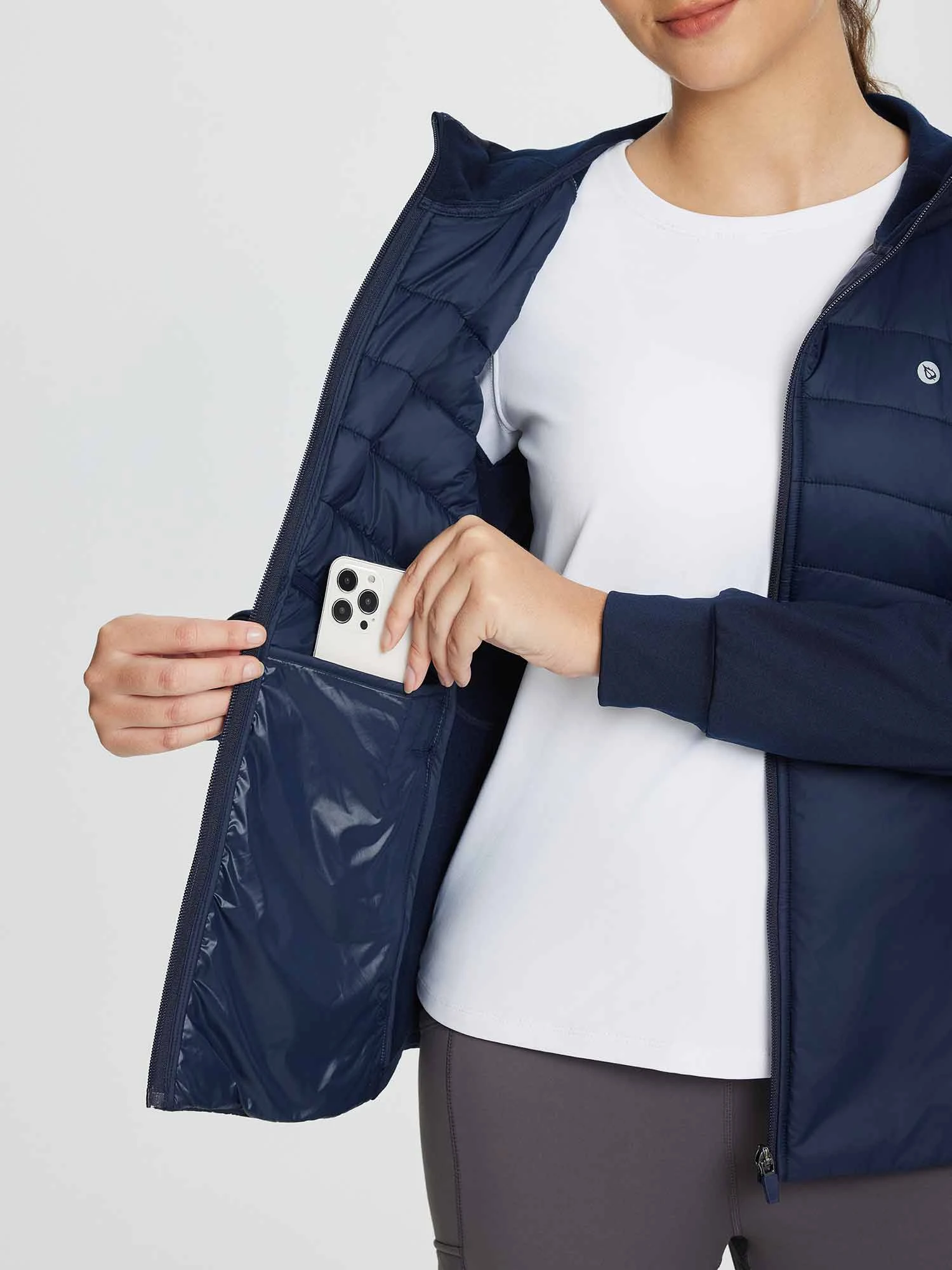 Laureate Color-Block Hooded Cotton Jacket 17 Laureate Color-Block Hooded Cotton Jacket - Image 17