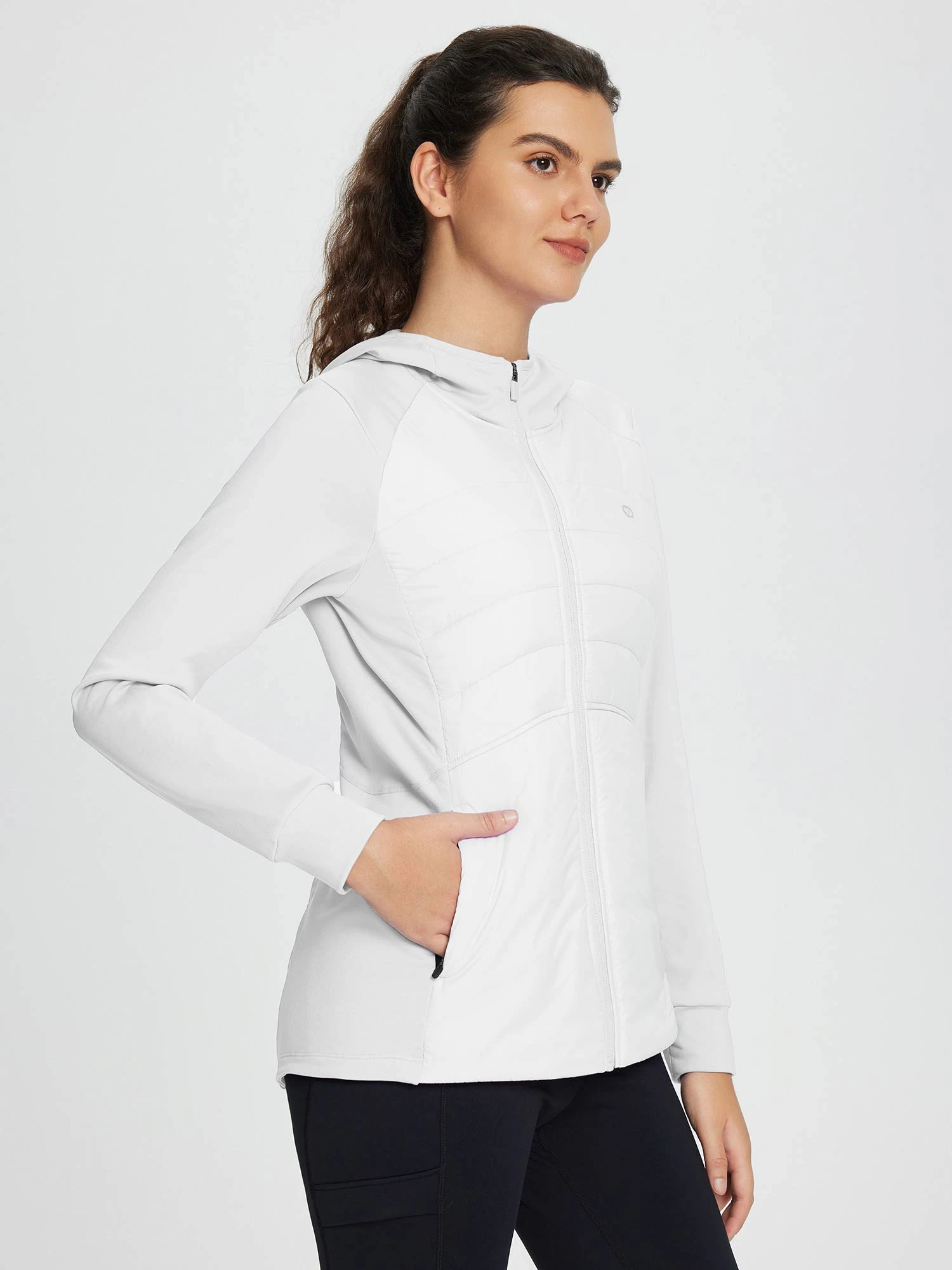 Laureate Color-Block Hooded Cotton Jacket 12 Laureate Color-Block Hooded Cotton Jacket - Image 12