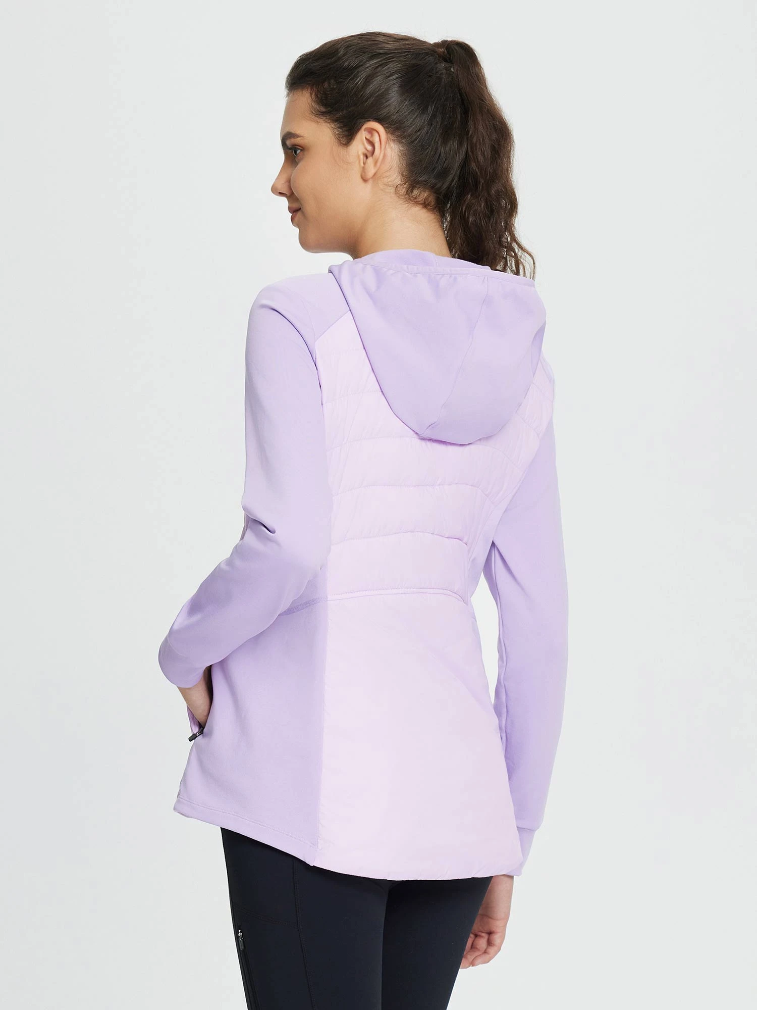 Laureate Color-Block Hooded Cotton Jacket 6 Laureate Color-Block Hooded Cotton Jacket - Image 6