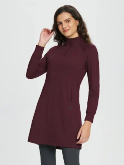 Outdoor Knit Fleece Dress -Baleaf Clothing Shop bfo055 1 c06f473e dc8c 49d8 ab6a fdb01061e6f0