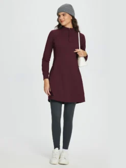 Outdoor Knit Fleece Dress -Baleaf Clothing Shop bfo055 6 30d17363 e077 4809 a384 87e060c26bb5