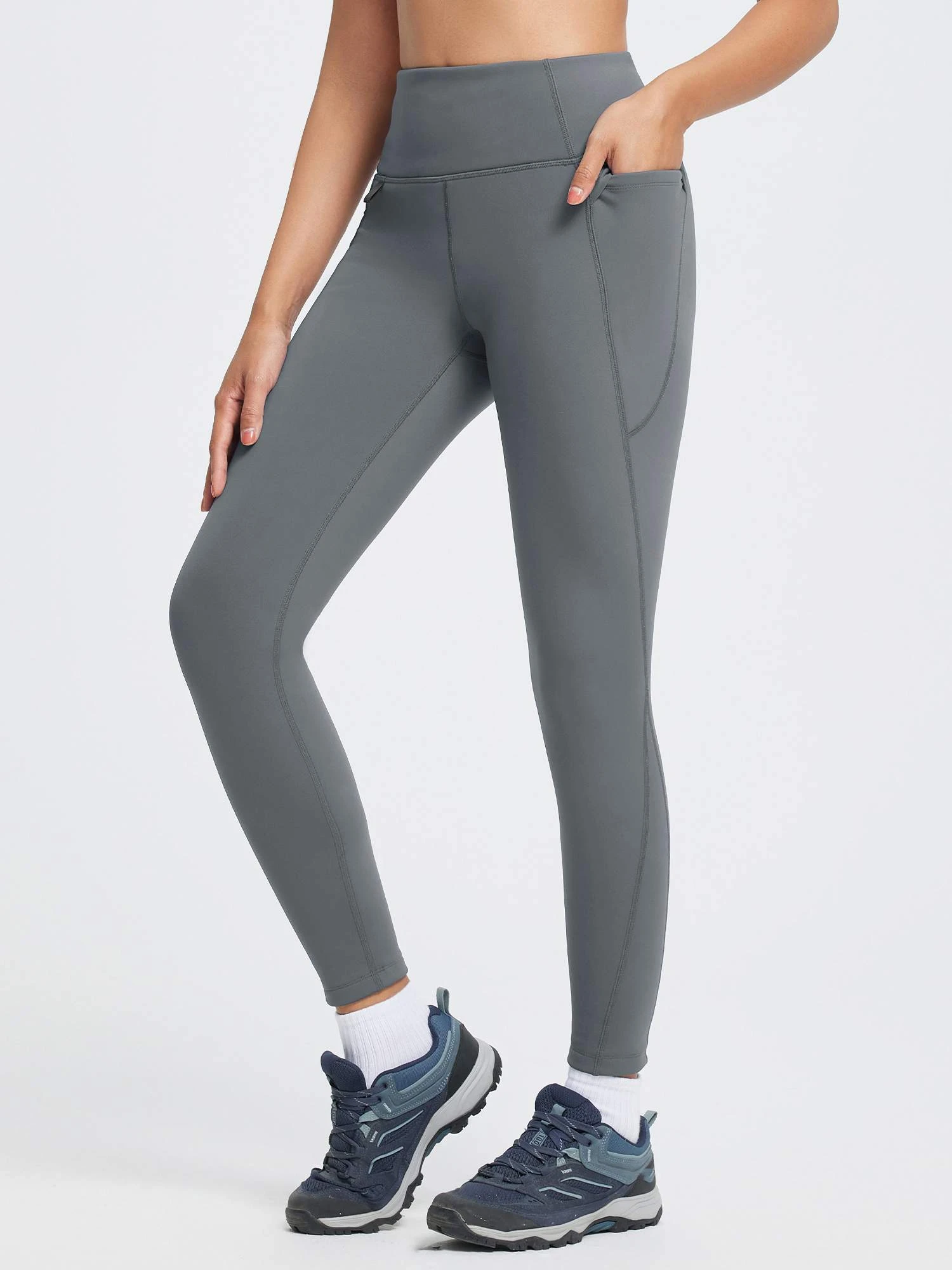 Outdoor Skinny Knit Fleece Pants 3 Outdoor Skinny Knit Fleece Pants - Image 3