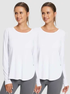 Women's Outdoor Long Sleeve T-Shirt (2-Pack) 35 Women's Outdoor Long Sleeve T-Shirt (2-Pack) -Baleaf Clothing Shop bfo060 1 169b0a9e 4756 4e6b 8829 07a4eeadb01f