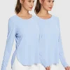 Women's Outdoor Long Sleeve T-Shirt (2-Pack)