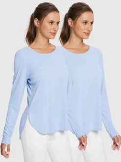 Women's Outdoor Long Sleeve T-Shirt (2-Pack)