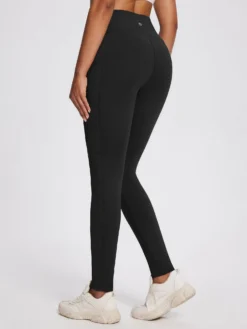 25" Large Pocket Skinny Knit Fleece Leggings -Baleaf Clothing Shop bfo063 2 1202f97c 3641 4a88 bb13 1f3f27bb9481
