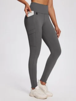 25" Large Pocket Skinny Knit Fleece Leggings -Baleaf Clothing Shop bfo063 3 1375a894 4ab1 4fef 932b 6b7027b81f87