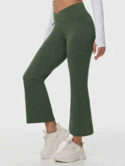 27" Micro-flare Skinny Knit Fleece Pants -Baleaf Clothing Shop bfo064 3 c8e2e813 866a 4bd7 9620 5b4a72f846a0