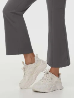 27" Micro-flare Skinny Knit Fleece Pants -Baleaf Clothing Shop bfo064 5