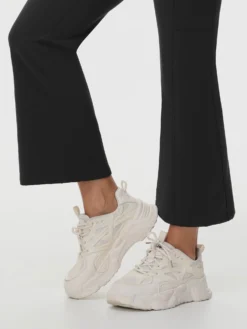 27" Micro-flare Skinny Knit Fleece Pants -Baleaf Clothing Shop bfo064 5 55040dd6 517b 40ec b8dc a552935f64d5