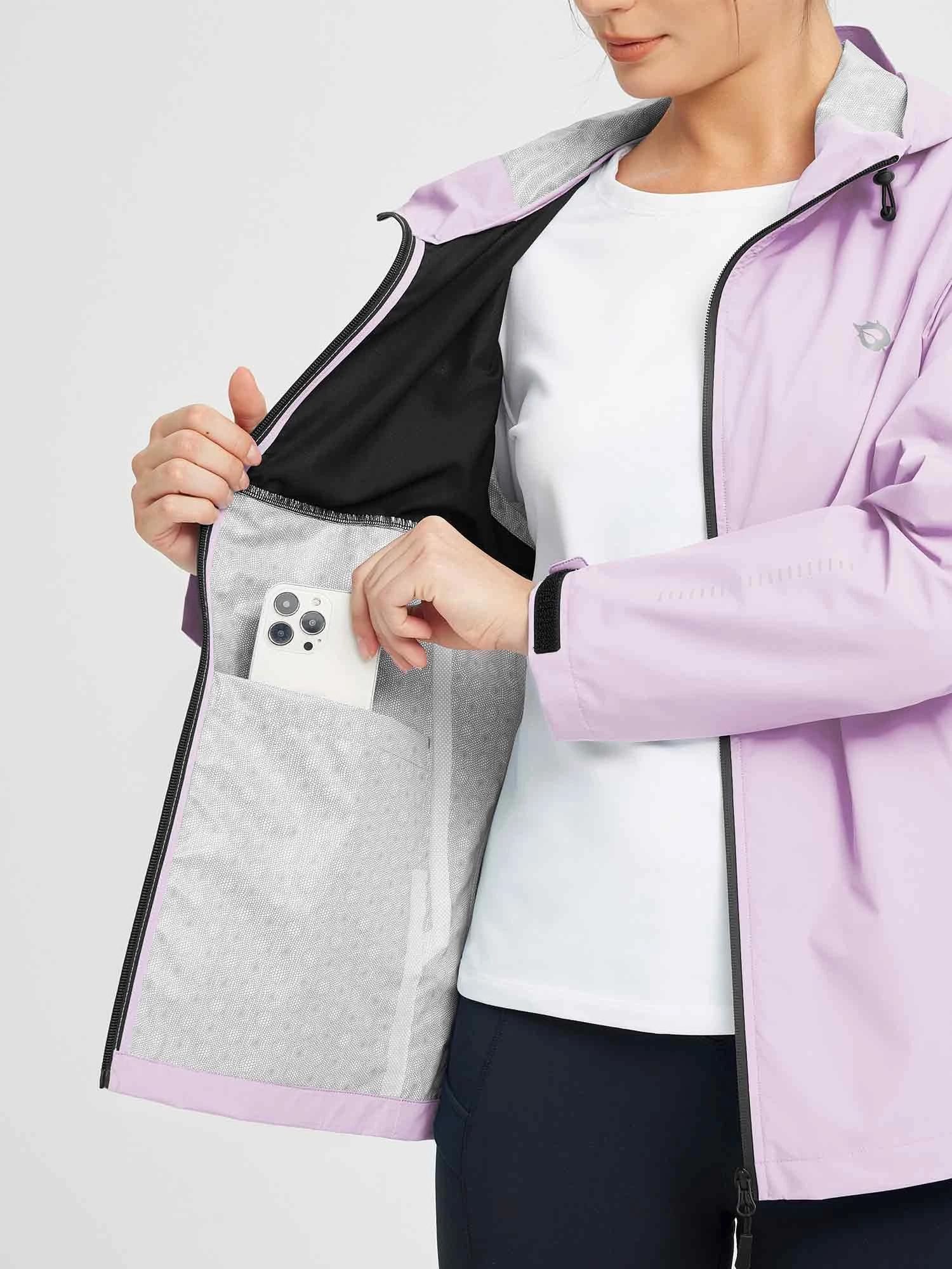 Flyleaf Waterproof Hooded Jacket 5 Flyleaf Waterproof Hooded Jacket - Image 5