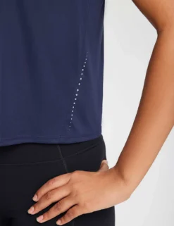 Women's Quick-Dry Split-Back Running T-Shirt 31 Women's Quick-Dry Split-Back Running T-Shirt -Baleaf Clothing Shop bfr028 2