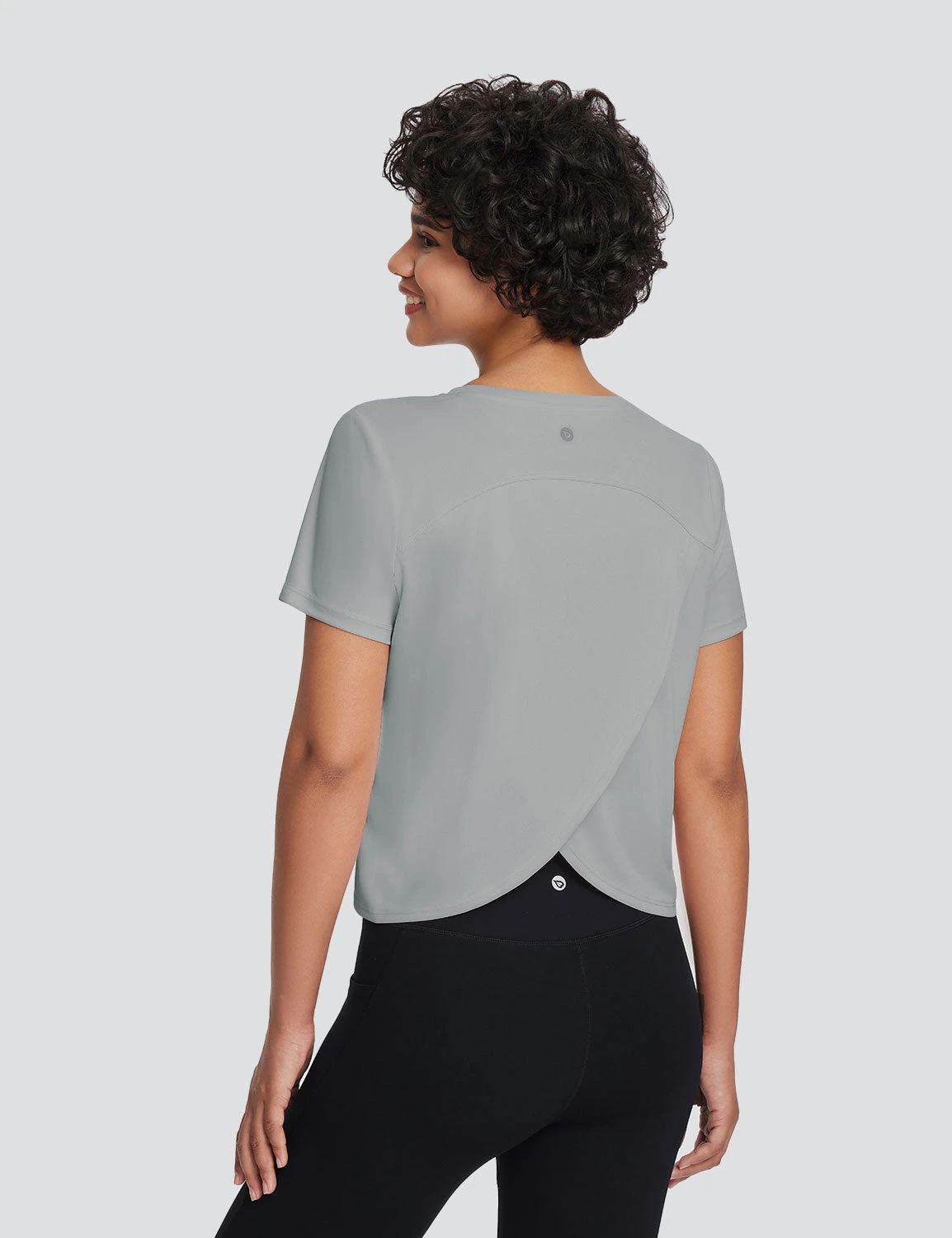 Women's Quick-Dry Split-Back Running T-Shirt 16 Women's Quick-Dry Split-Back Running T-Shirt - Image 16