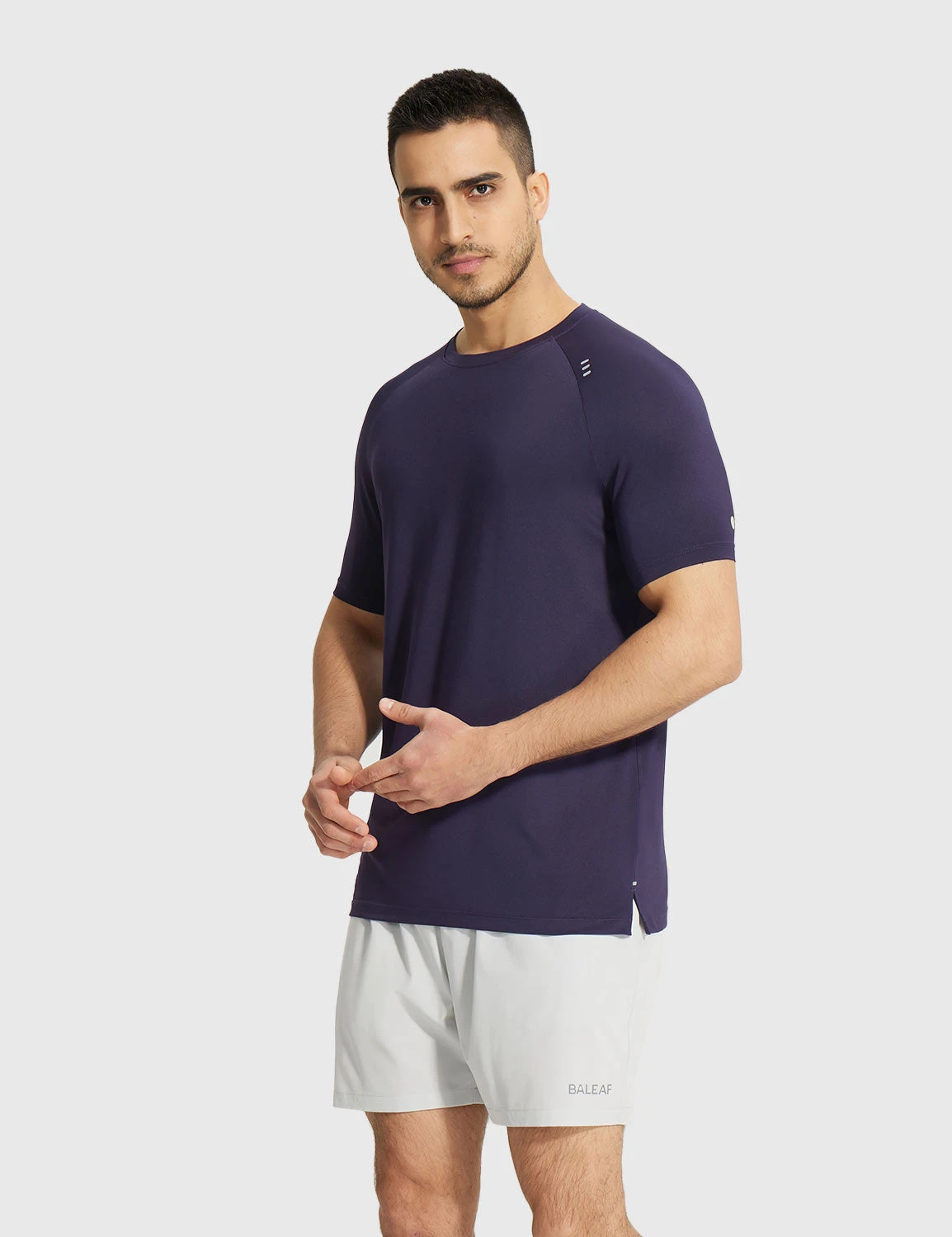 Laureate Men's UPF 50+ Moisture-Wicking Running T-Shirt 7 Laureate Men's UPF 50+ Moisture-Wicking Running T-Shirt - Image 7