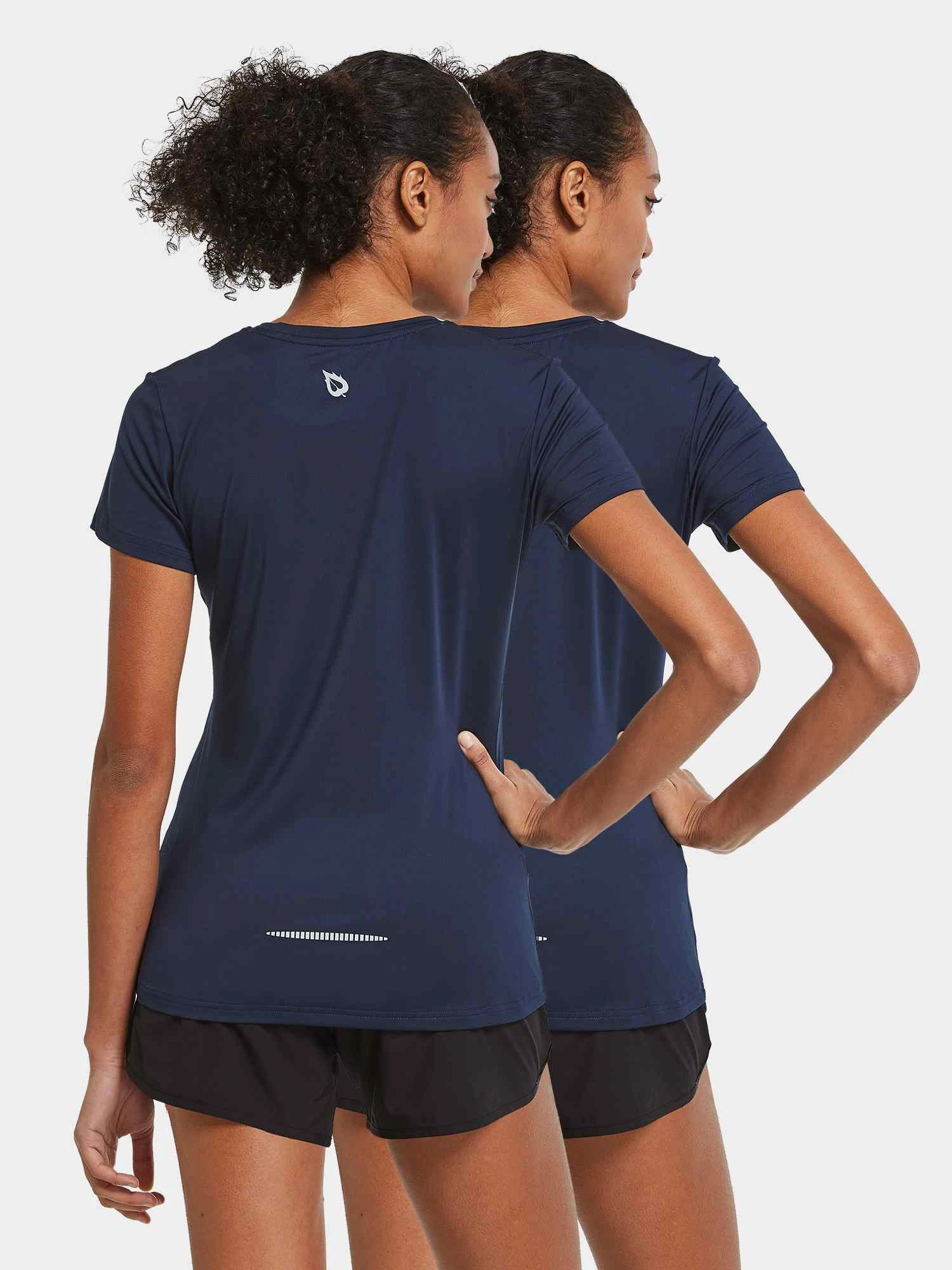 Women's Short Sleeve Running Shirts (2-Pack) 14 Women's Short Sleeve Running Shirts (2-Pack) - Image 14