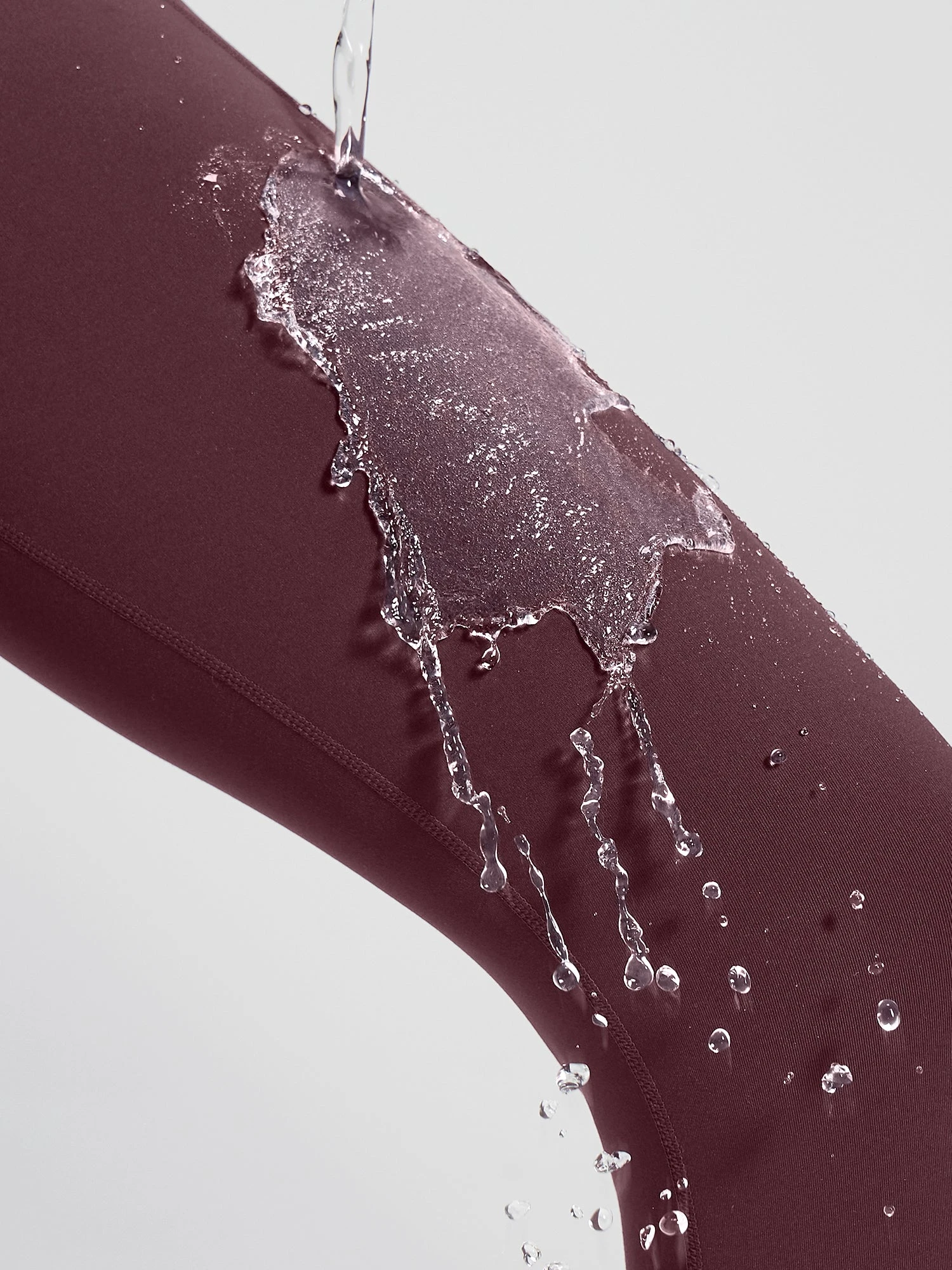 Laureate Fleece-Lined Denim Leggings 2 Laureate Fleece-Lined Denim Leggings - Image 2