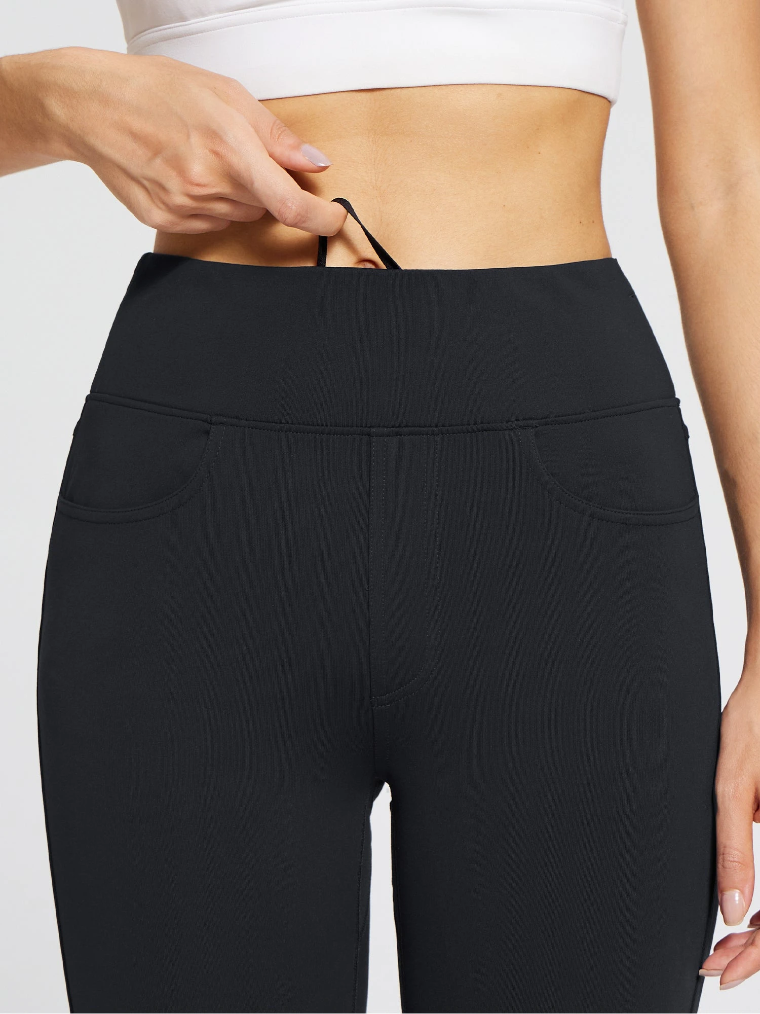 Laureate Fleece-Lined Denim Leggings 18 Laureate Fleece-Lined Denim Leggings - Image 18