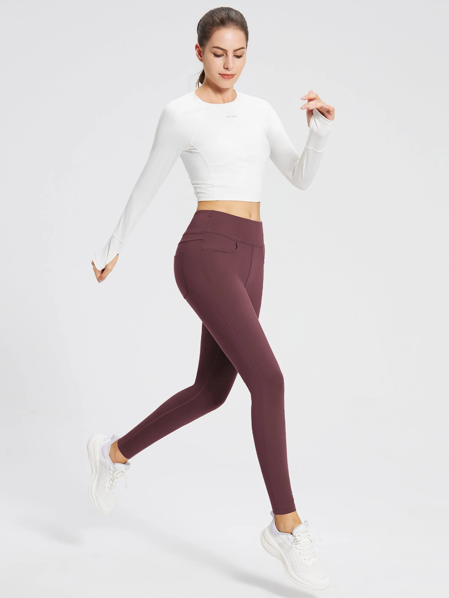 Laureate Fleece-Lined Denim Leggings 5 Laureate Fleece-Lined Denim Leggings - Image 5