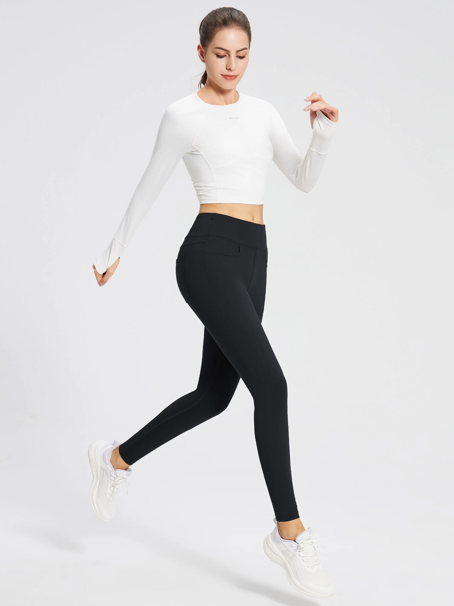 Laureate Fleece-Lined Denim Leggings 14 Laureate Fleece-Lined Denim Leggings - Image 14