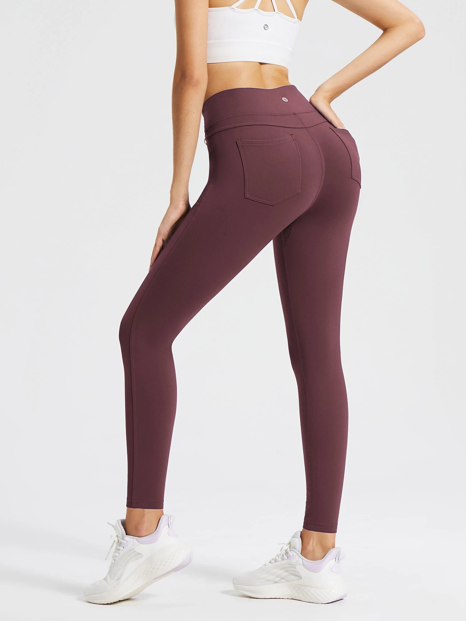 Laureate Fleece-Lined Denim Leggings 1 Laureate Fleece-Lined Denim Leggings
