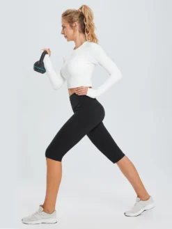 Women's Plus Size Knee-Length Capris -Baleaf Clothing Shop bfy005 5 7b6370ba af58 4634 8f42 fb9420171d7b