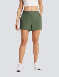 Flyleaf 2.5" Elastic Waist Shorts -Baleaf Clothing Shop bfy014 d7593cdd 8fda 468a 91a0 e6248564d534