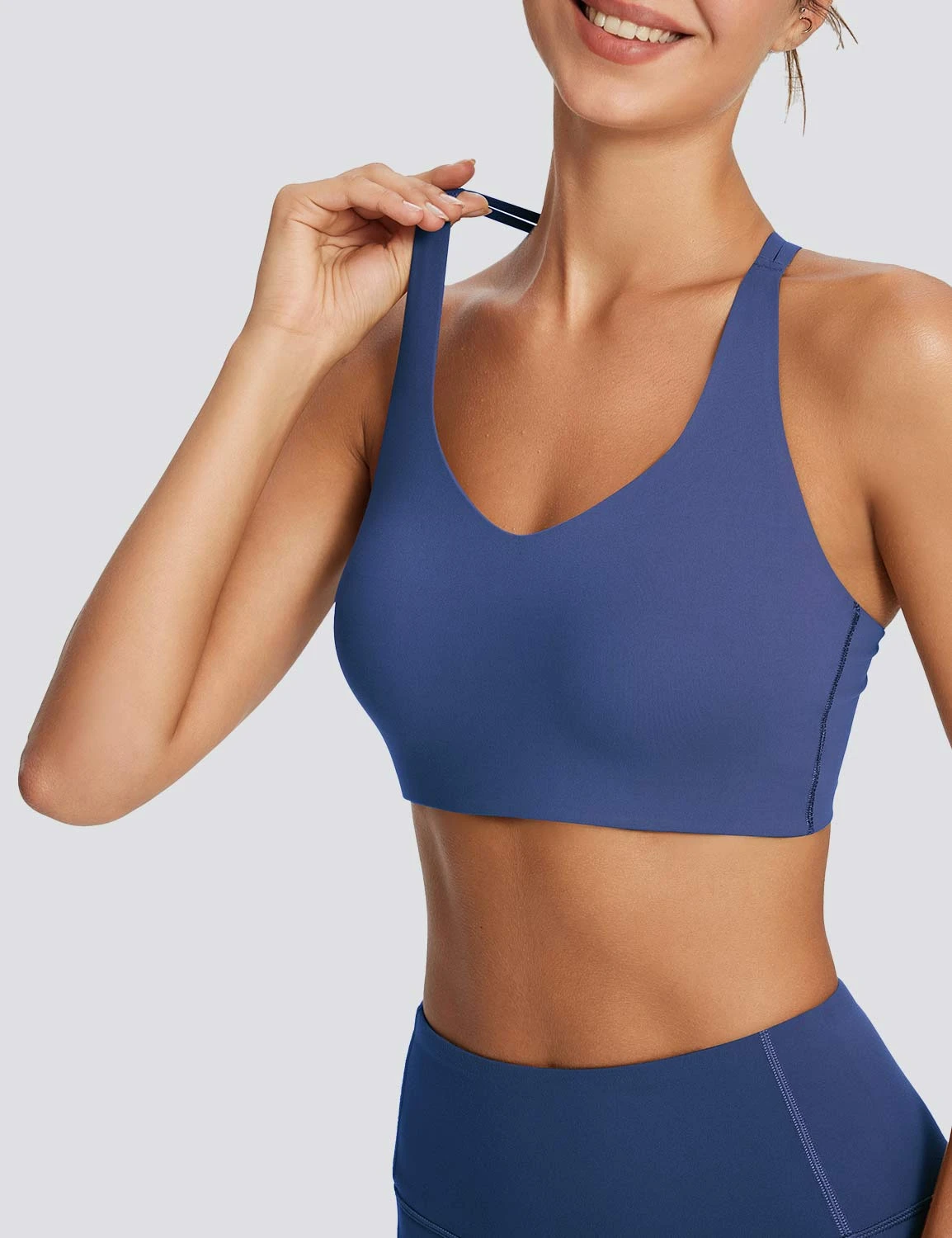 Spaghetti Strap Low Impact Bra 17 Spaghetti Strap Low Impact Bra - Image 17