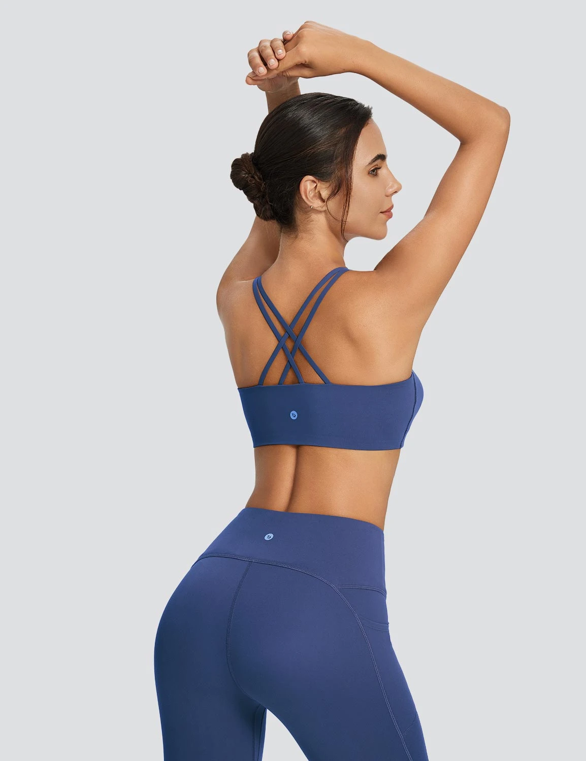 Spaghetti Strap Low Impact Bra 15 Spaghetti Strap Low Impact Bra - Image 15