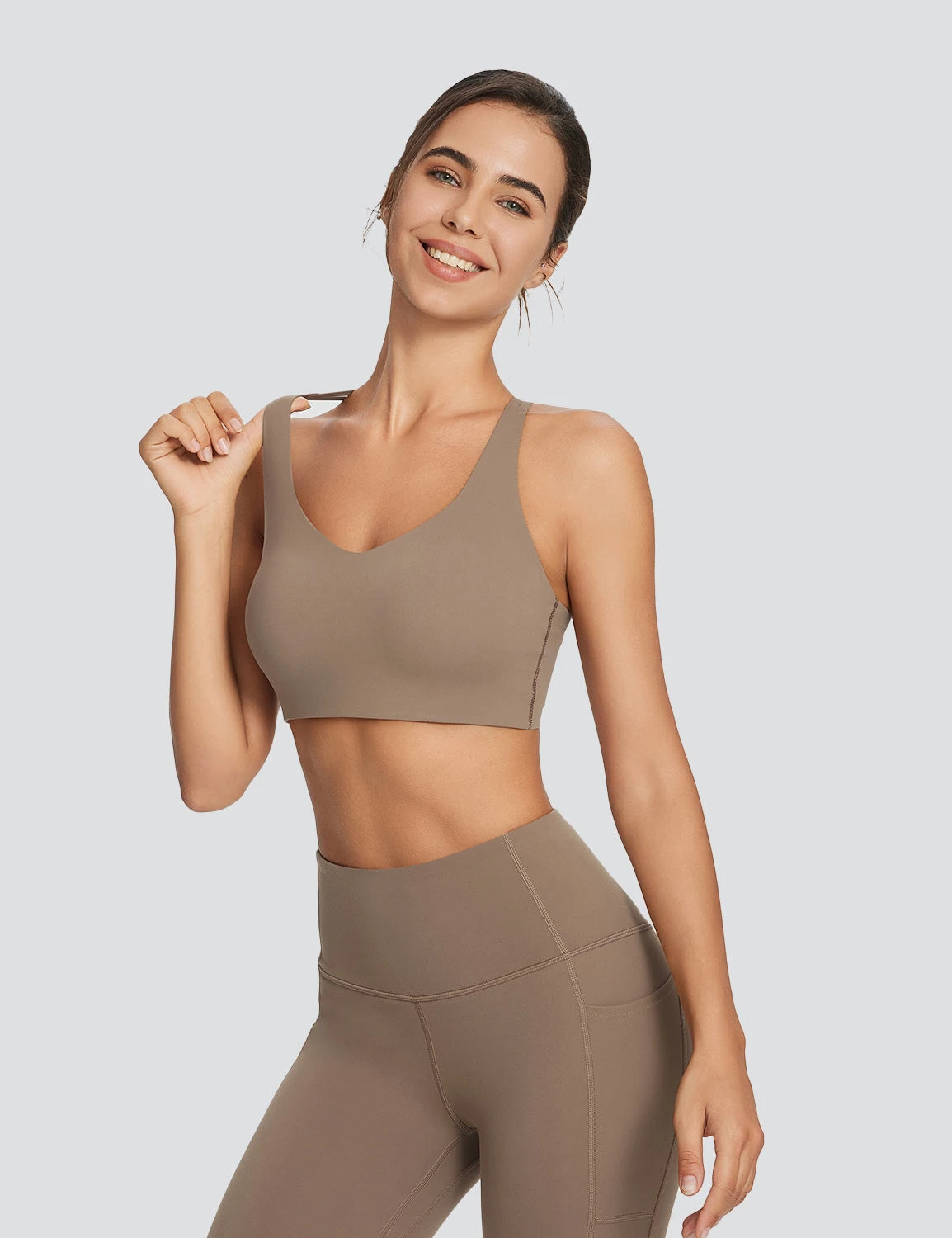 Spaghetti Strap Low Impact Bra 7 Spaghetti Strap Low Impact Bra - Image 7